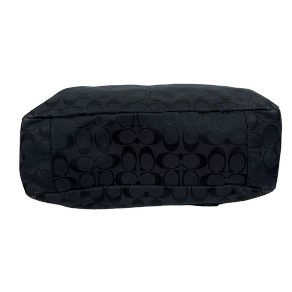 Coach Canvas Signature C Tote or Shoulder Handbag - Picture 3 of 14